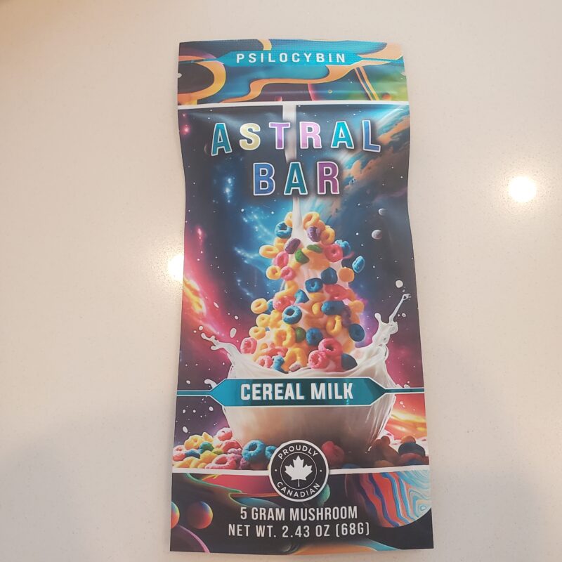 Astral Bars – Cereal Milk – Psilocybin Chocolate 5G- $60 Each!