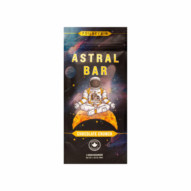 Astral Bars – Chocolate Crunch – Psilocybin Chocolate 5 G- $60 EACH!