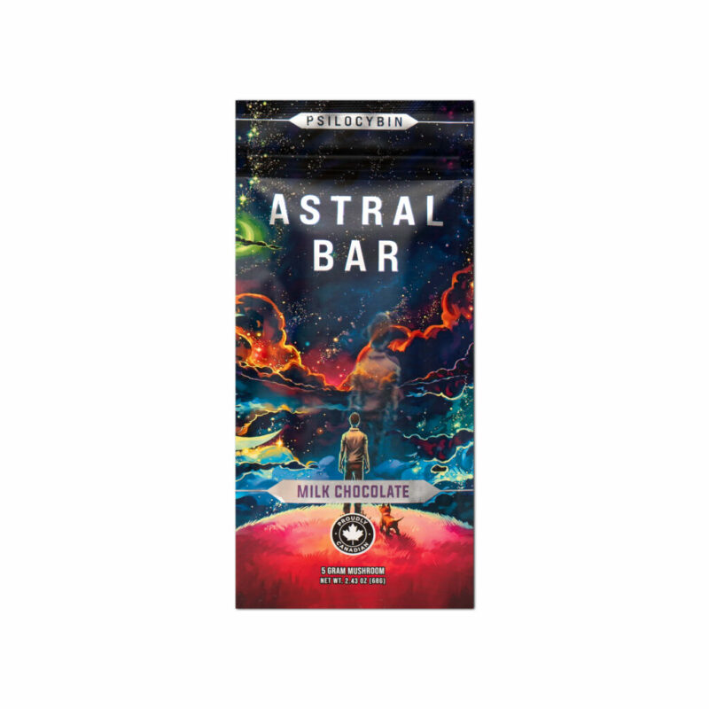 Astral Bars – Milk Chocolate – Psilocybin Chocolate 5G- $60 Each